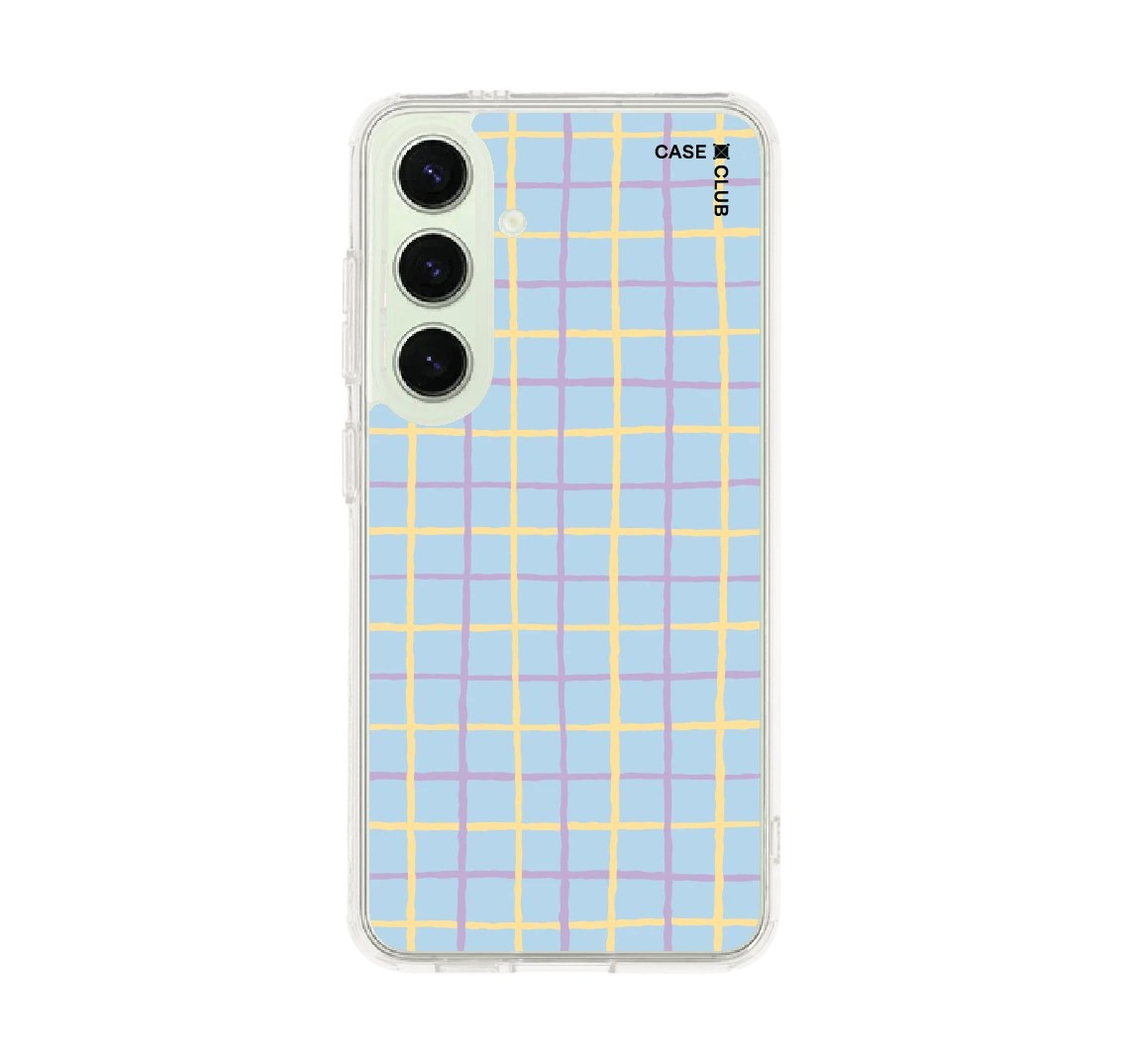 yellow & purple stripes